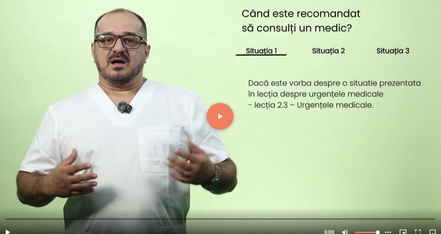 Previzualizare curs Doctor31 — lecție video